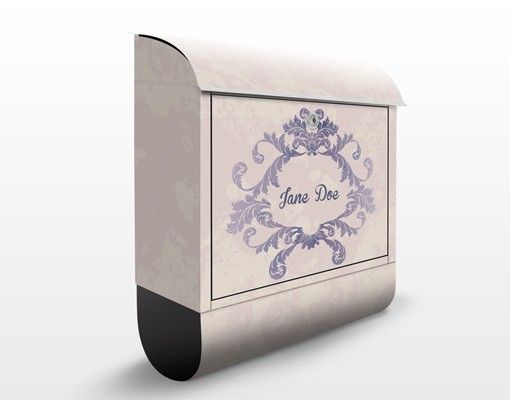 Letterboxes personalized text no.EK411 Customised text Ornament Frame 39x46x13cm