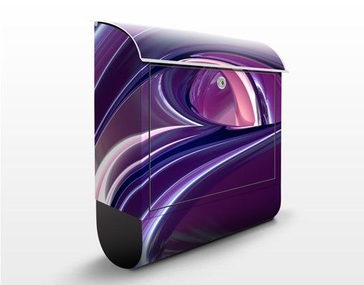 Letterboxes Circles In Purple