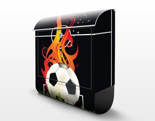 Letterbox - Football on Fire