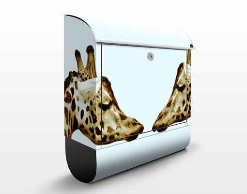 Letterboxes animals Giraffes In Love