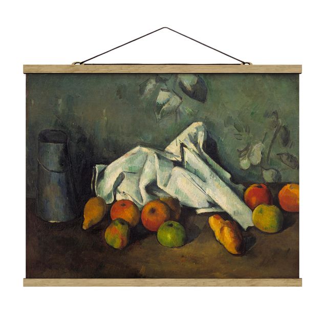 Art style Paul Cézanne - Still Life With Milk Can And Apples