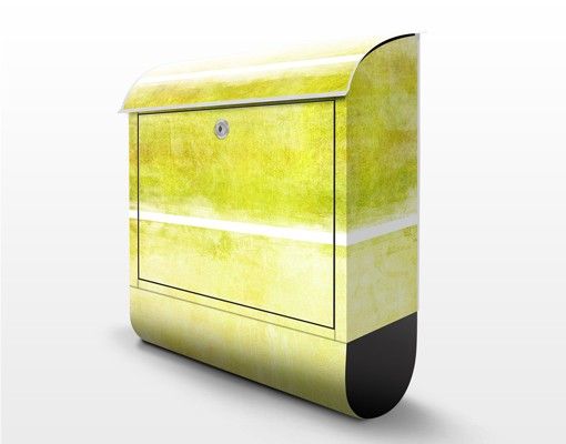 Letterboxes Colour Harmony Yellow