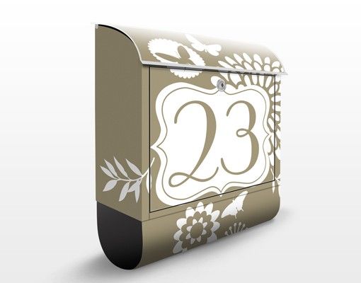 Letterboxes personalized text no.JS305 Customised text Peaceful 39x46x13cm