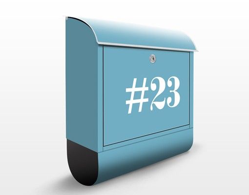 Letterboxes personalized text no.JS317 Customised text Negative 39x46x13cm