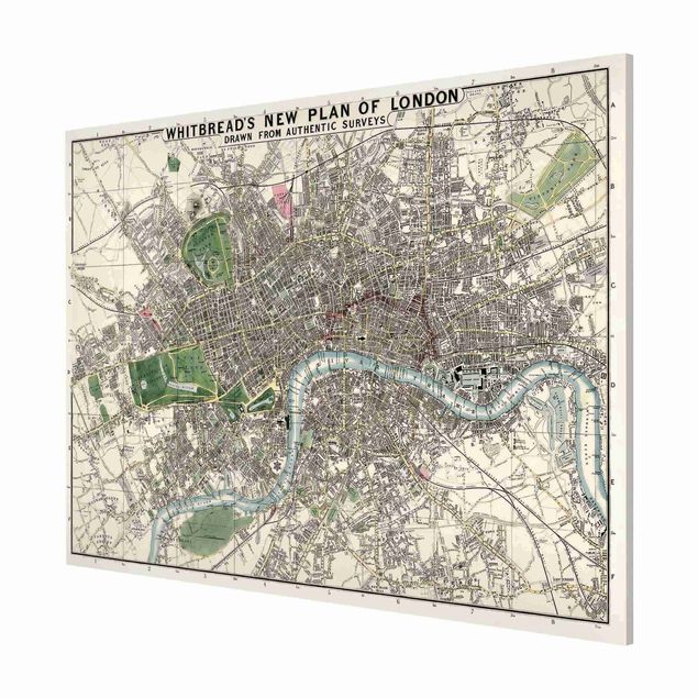 Vintage wall art Vintage Map London