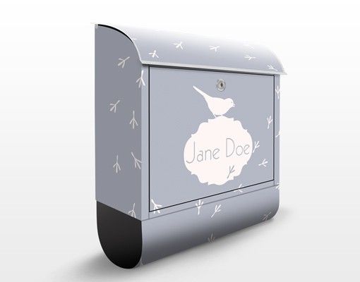 Letterboxes personalized text no.JS174 Customised text Bird 39x46x13cm