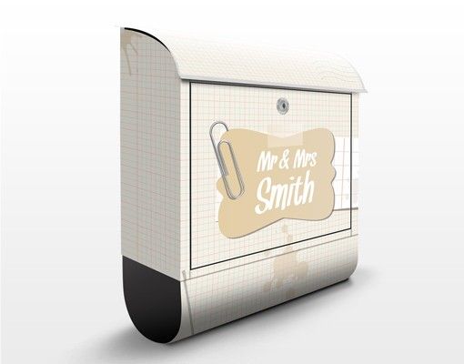 Letterboxes personalized text no.JS179 Customised text Papers 39x46x13cm