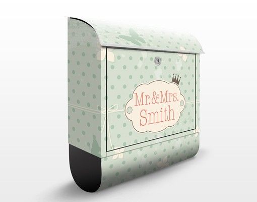 Letterboxes personalized text no.JS180 Customised text Loop 39x46x13cm