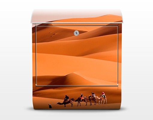 Letterboxes orange Namib Desert