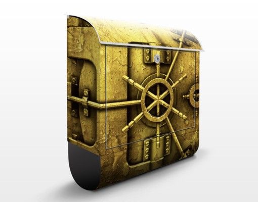 Letterboxes yellow Golden Safe