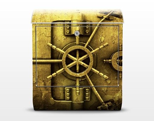 Mailbox Golden Safe