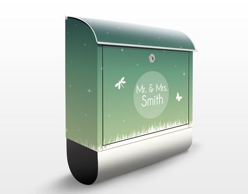 Letterboxes personalized text no.JS312 Customised text Twilight 39x46x13cm