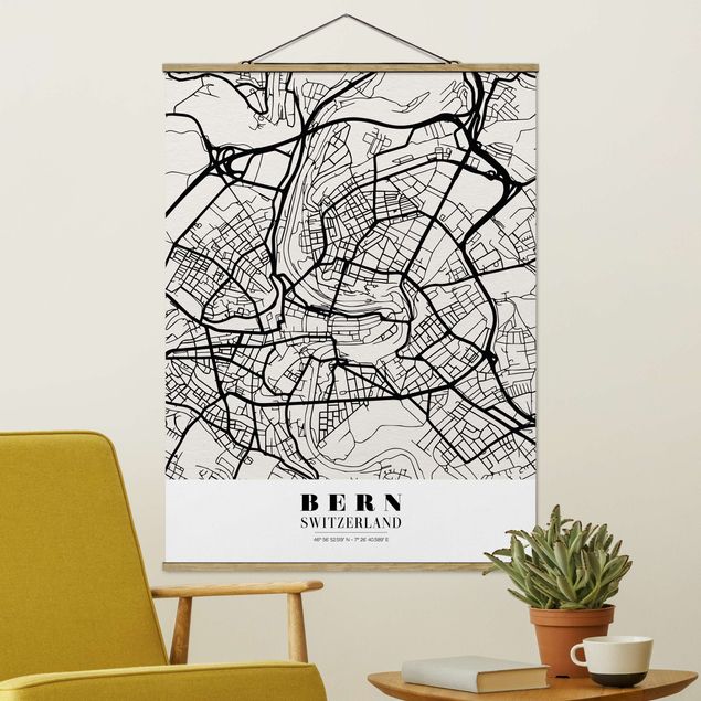 Kitchen Bern City Map - Classical