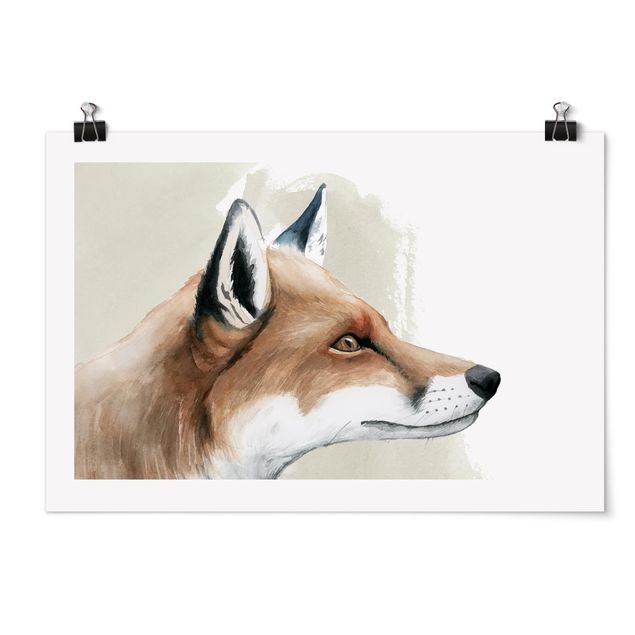 Posters animals Forest Friends - Fox