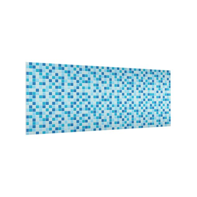 Patterned glass splashbacks Mosaic Tiles Meeresrauschen
