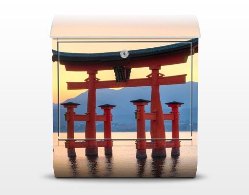 Letterboxes Torii At Itsukushima