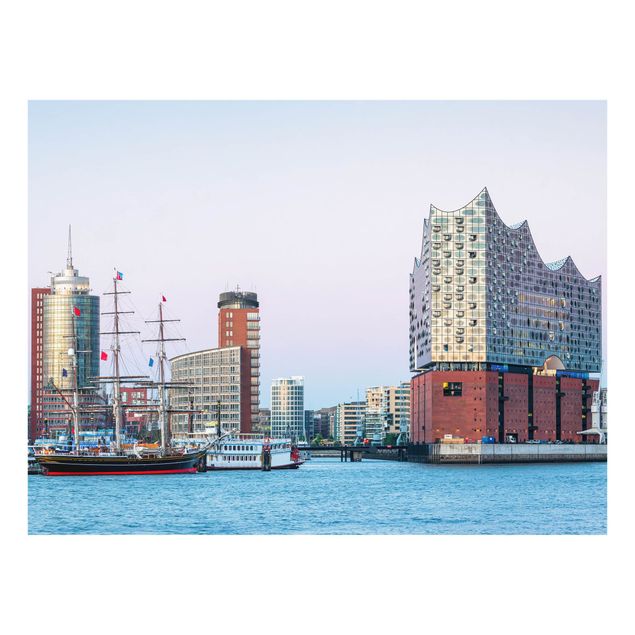 Splashback - Elbphilharmonie Hamburg - Landscape format 4:3