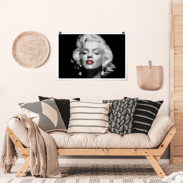 Vintage posters Marilyn With Red Lips