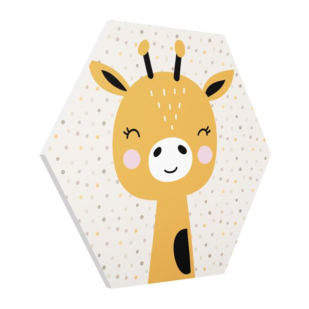 Child wall art Baby Giraffe