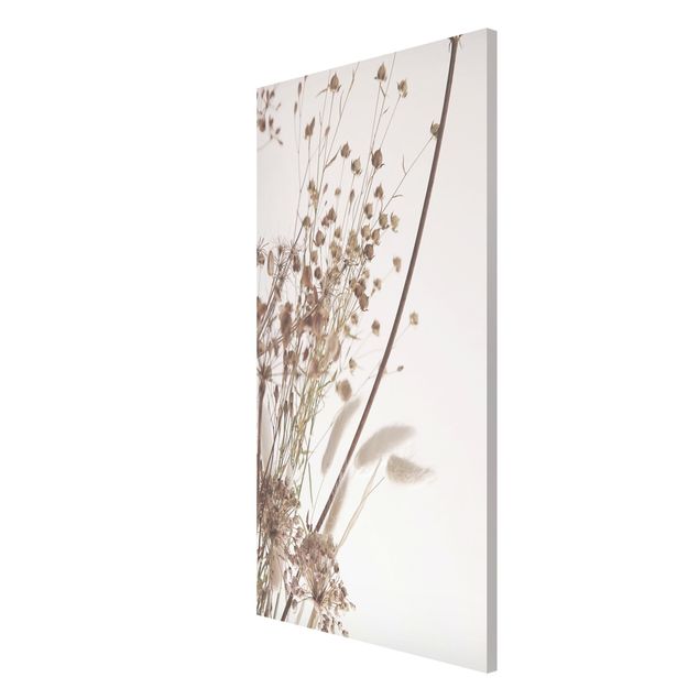 Prints floral Bouquet Of Ornamental Grass And Flowers