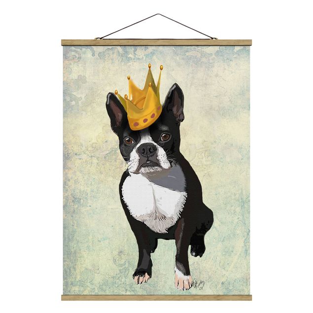 Animal wall art Animal Portrait - Terrier King