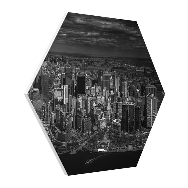 Skyline wall art New York - Manhattan From The Air