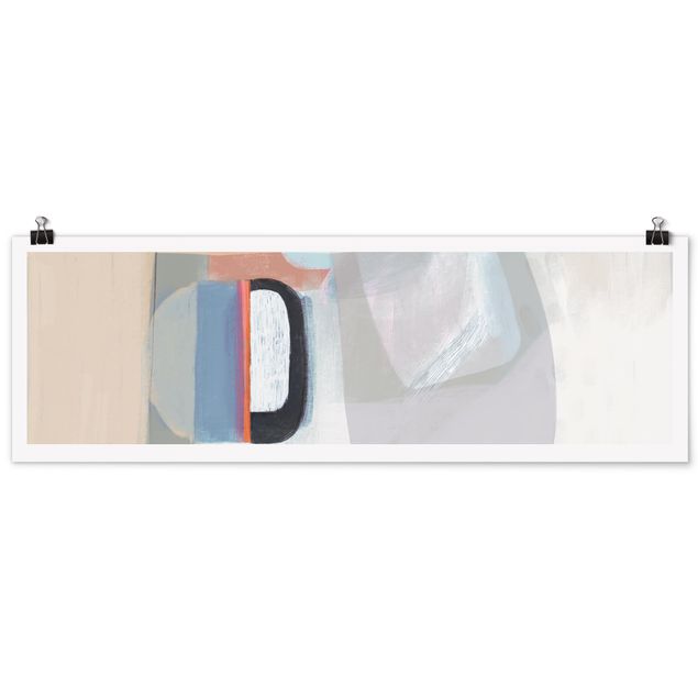 Abstract poster prints Multiform I