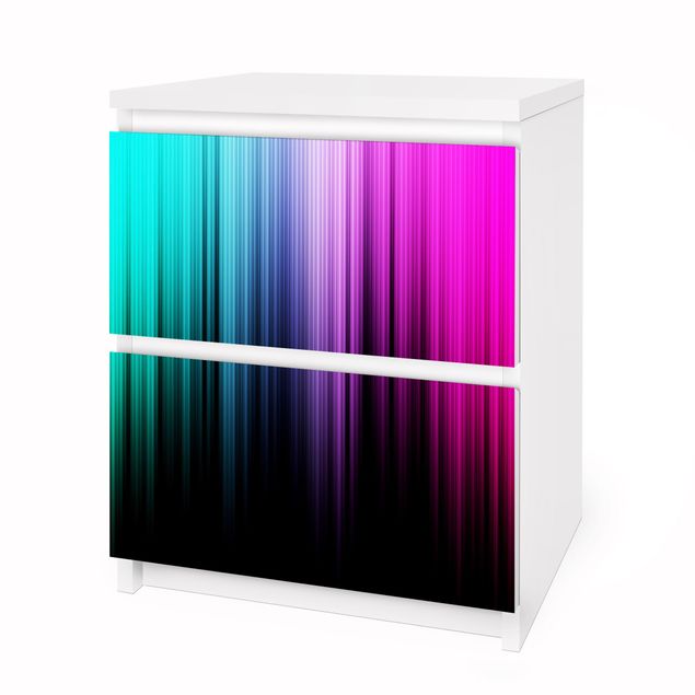 Furniture self adhesive vinyl Rainbow Display
