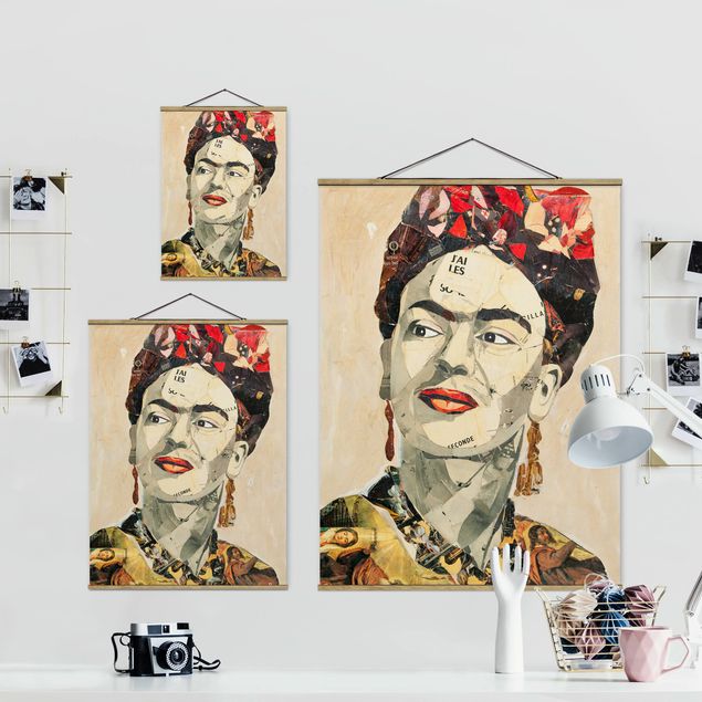 Prints Frida Kahlo - Collage No.2