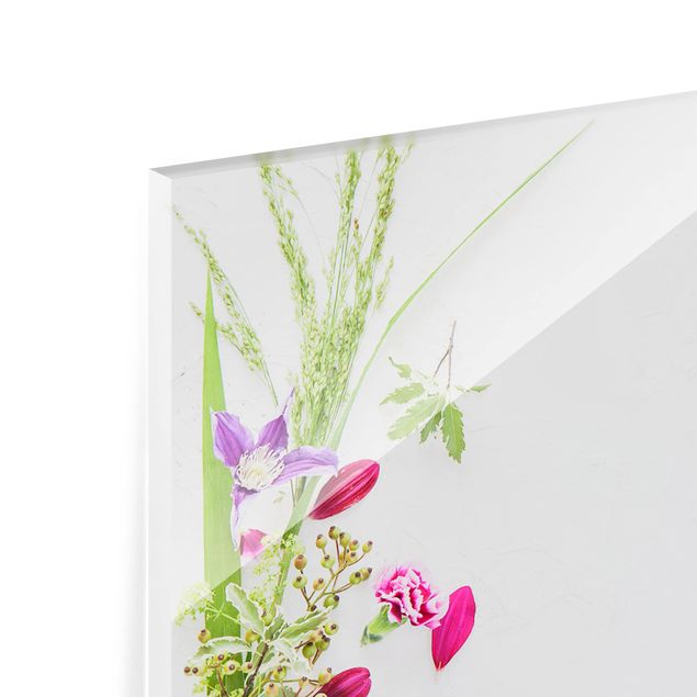 Glass Splashback - Flower Arrangement - Landscape 1:2