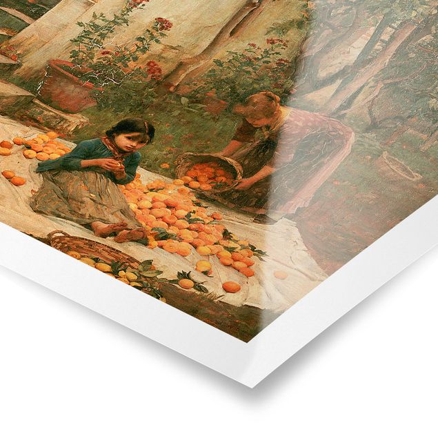 Prints John William Waterhouse - The Orange Pickers