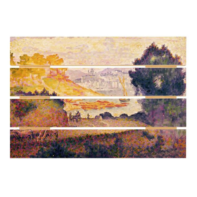 Art styles Henri Edmond Cross - View of Menton