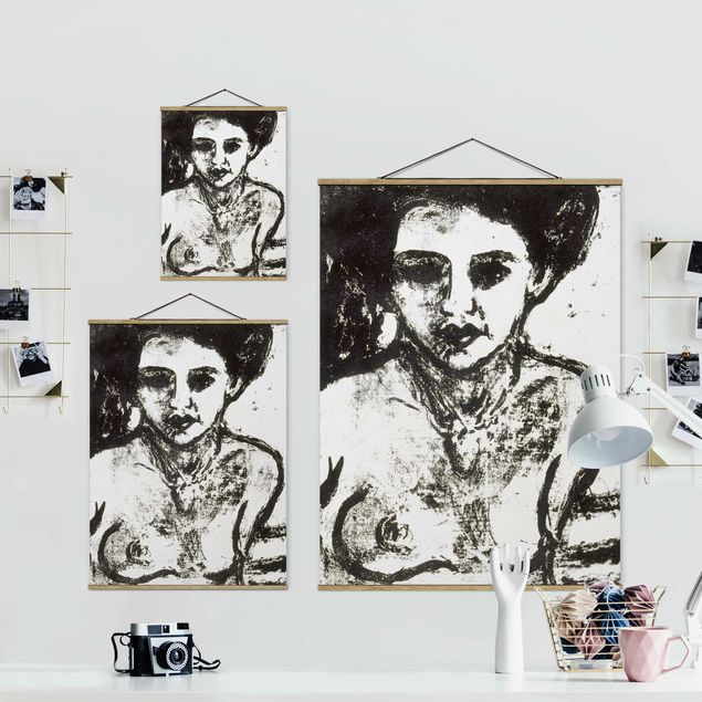 Prints black and white Ernst Ludwig Kirchner - Artist's Child