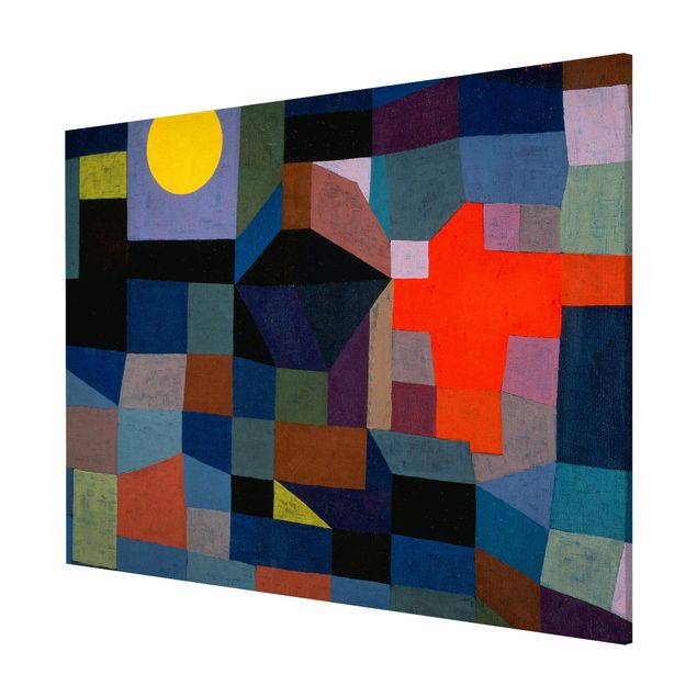 Canvas art Paul Klee - Fire At Full Moon