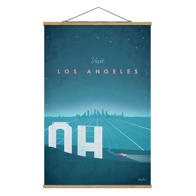 Retro prints Travel Poster - Los Angeles
