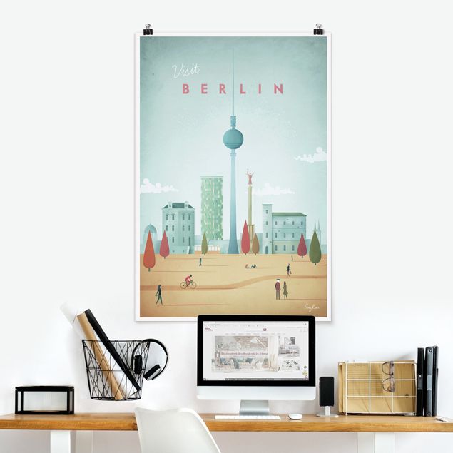 Kitchen Travel Poster - Berlin