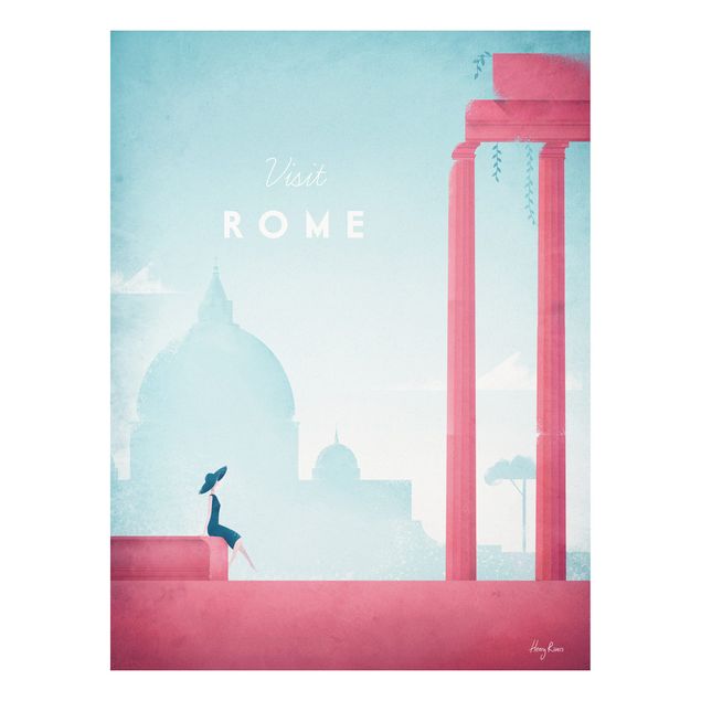 Italian prints Travel Poster - Rome