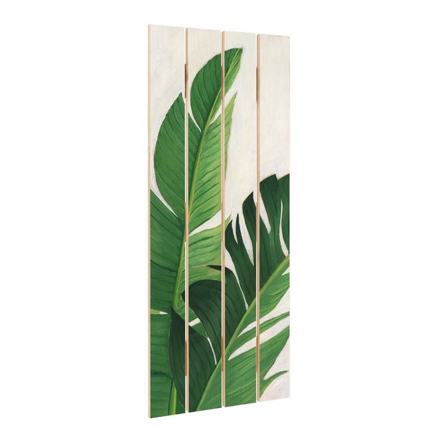Print on wood - Favorite Plants - Banana