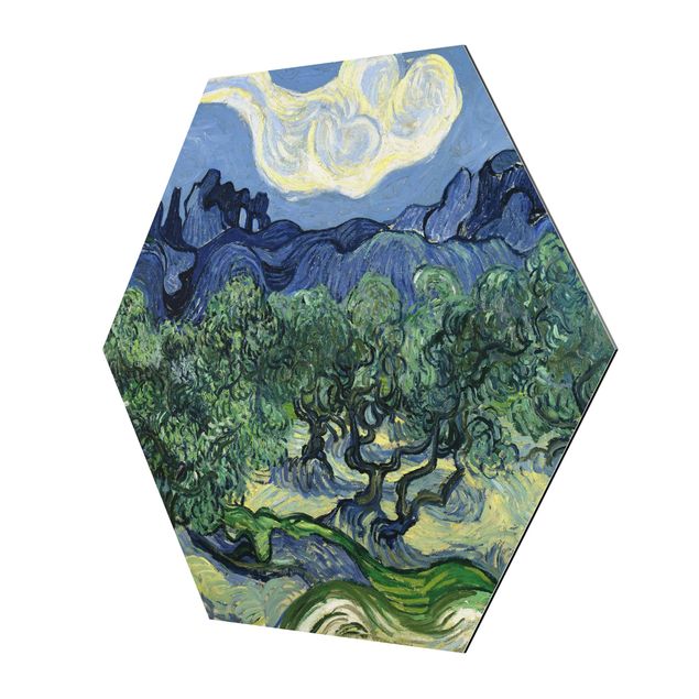 Landscape wall art Vincent Van Gogh - Olive Trees