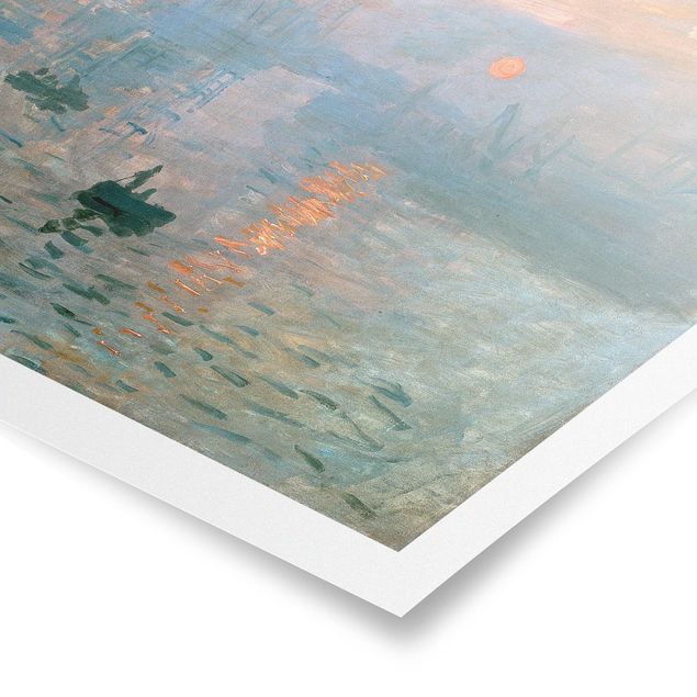 Canvas art Claude Monet - Impression (Sunrise)