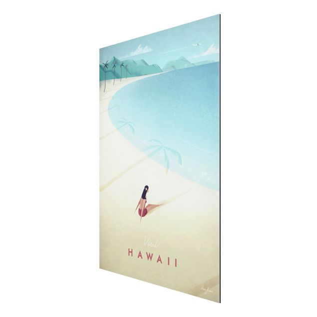 Beach canvas art Travel Poster - Hawaii