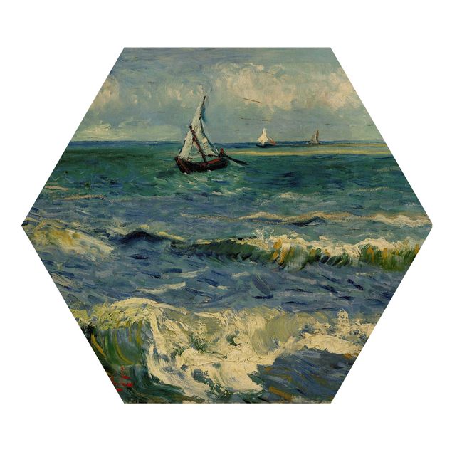 Art style Vincent Van Gogh - Seascape Near Les Saintes-Maries-De-La-Mer
