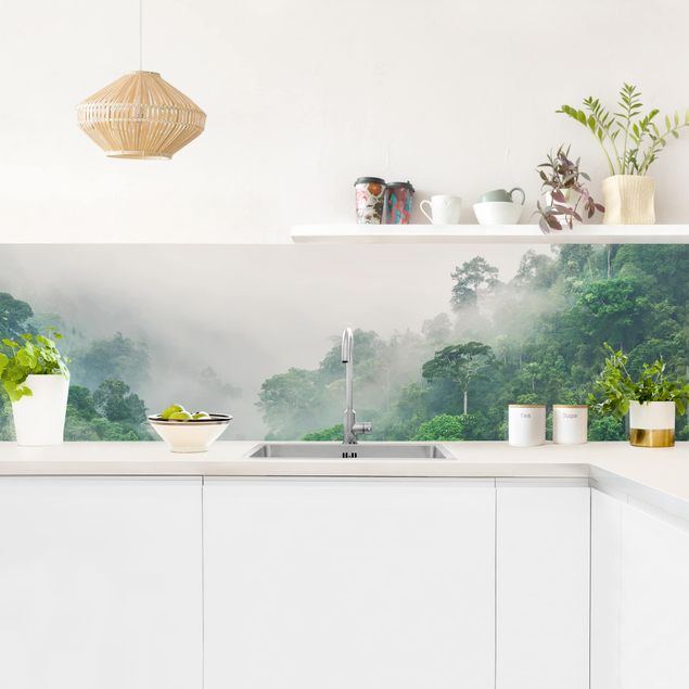 Kitchen Jungle In The Fog