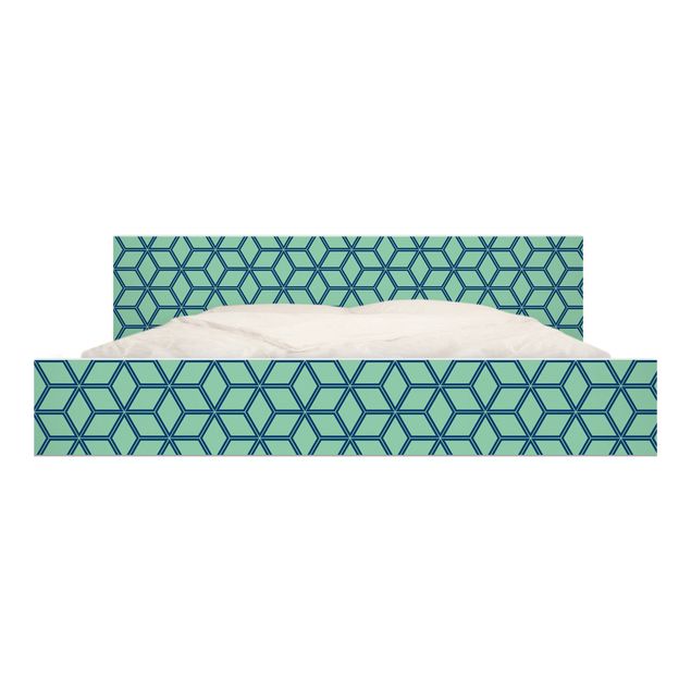 Adhesive films Cube pattern Green
