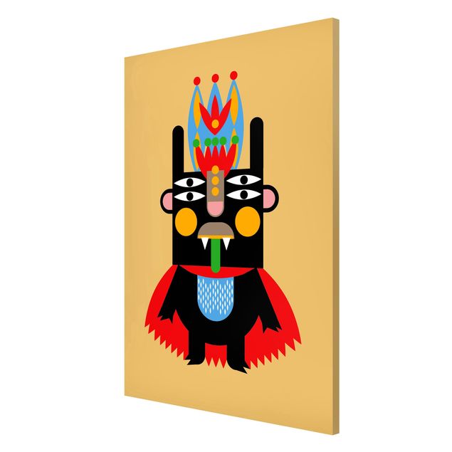Magnet boards animals Collage Ethno Monster - King