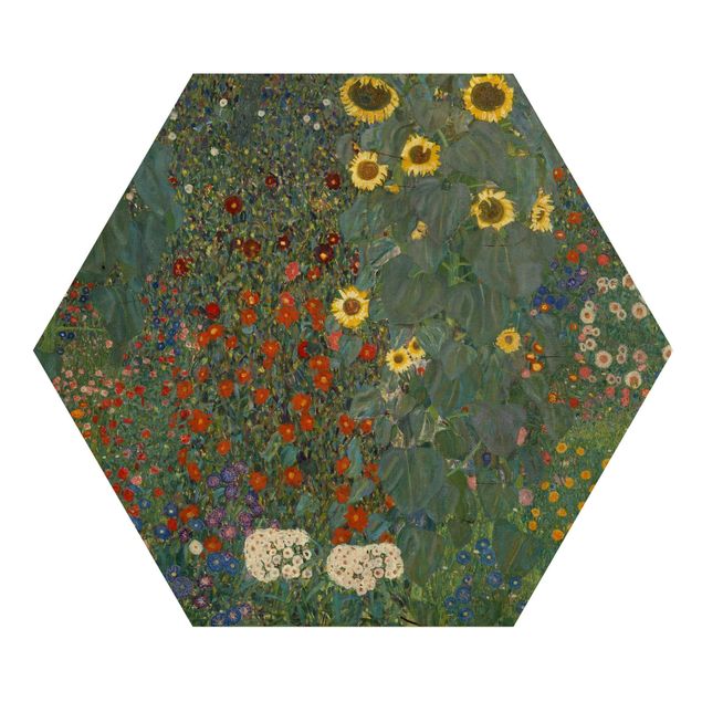 Gustav Klimt artworks Gustav Klimt - Garden Sunflowers