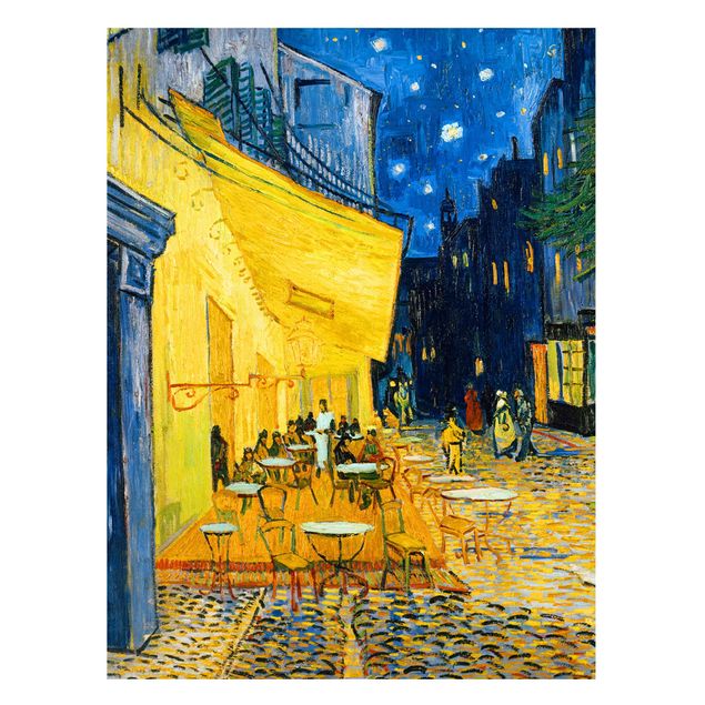 Pointillism Vincent van Gogh - Café Terrace at Night
