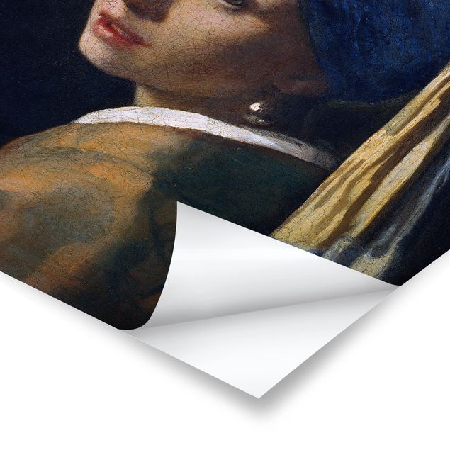Prints Jan Vermeer Van Delft - Girl With A Pearl Earring