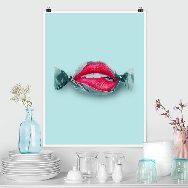 Kitchen Candy With Lips