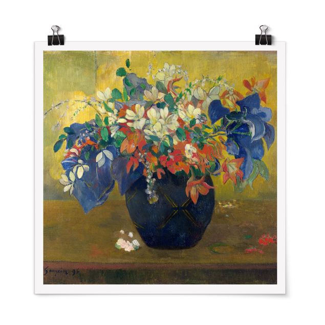 Art styles Paul Gauguin - Flowers in a Vase